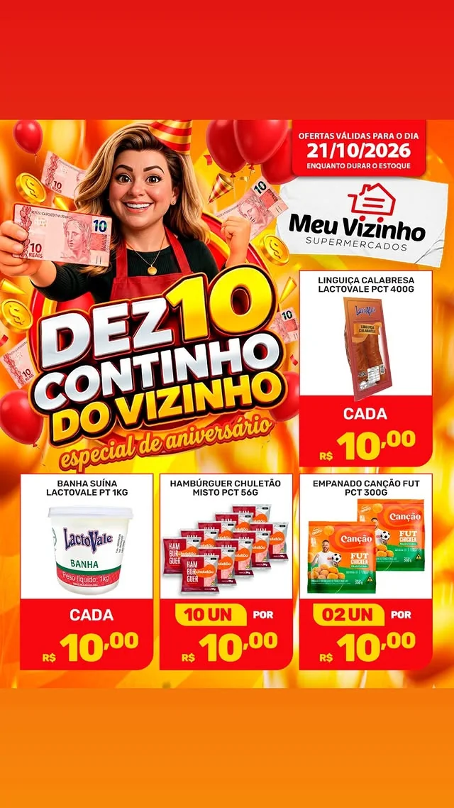 Encarte Supermercados Meu Vizinho