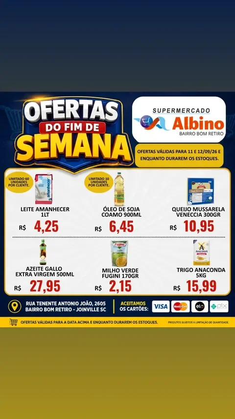Encarte Supermercado Albino