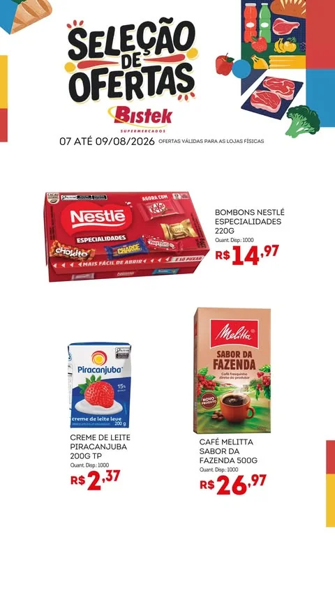 Encarte Bistek Supermercados