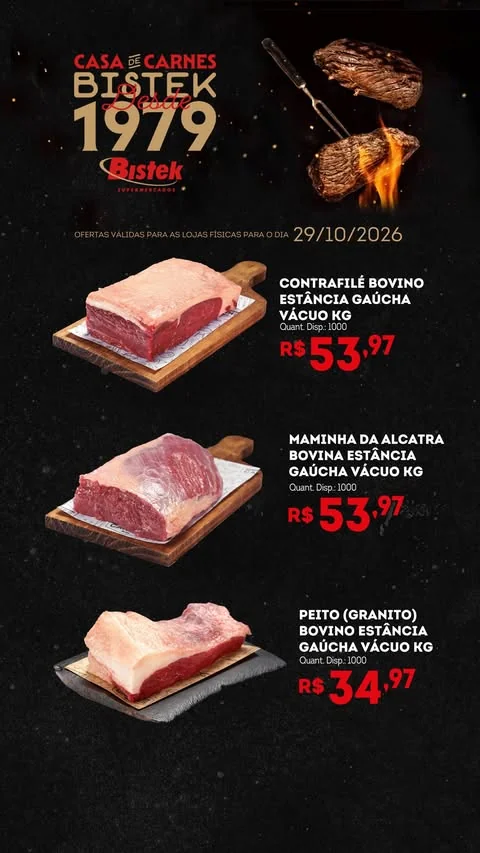 Encarte Bistek Supermercados