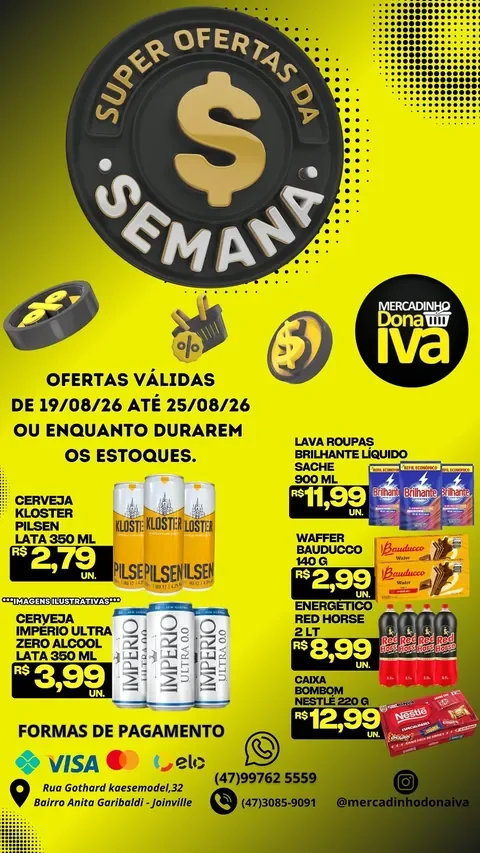 Encarte Mercadinho Dona Iva