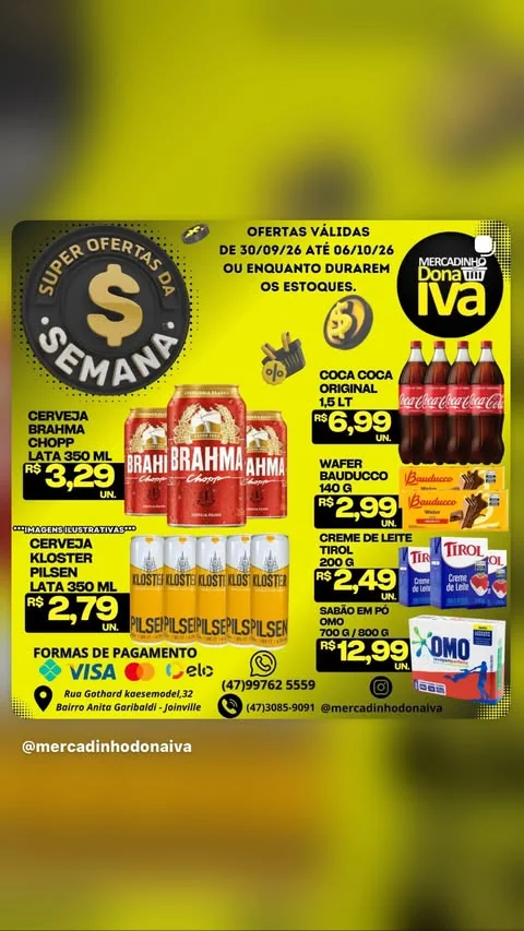 Encarte Mercadinho Dona Iva