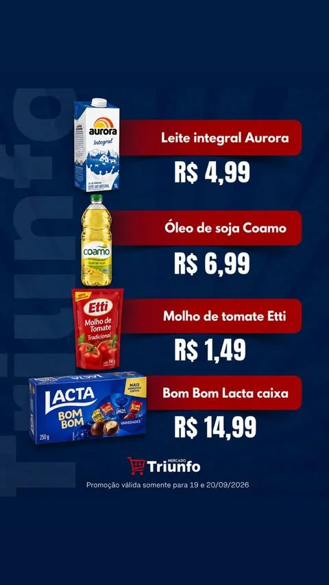 Encarte Mercado e Açougue Triunfo