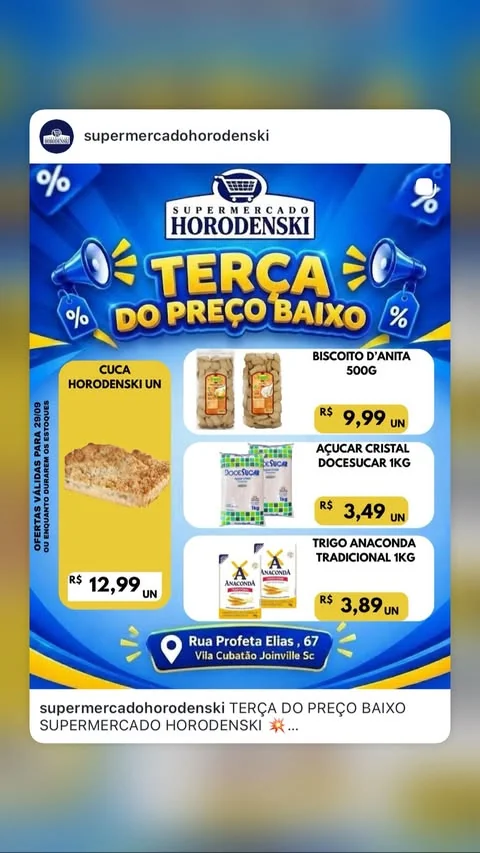 Encarte Supermercado Horodenski