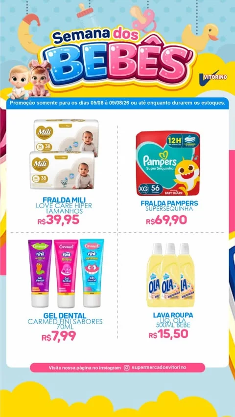 Encarte Supermercado Vitorino