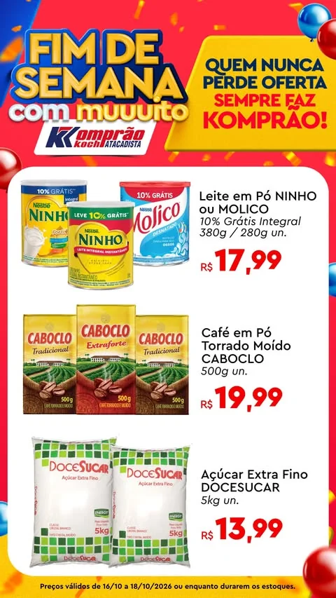 Encarte Komprão Koch Atacadista