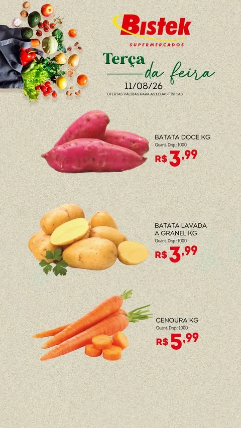 Encarte Bistek Supermercados