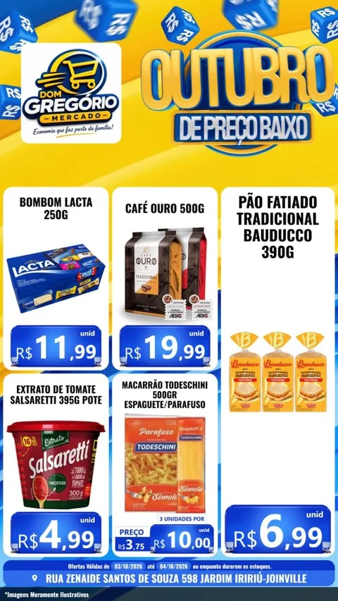 Encarte Mercado Dom Gregório