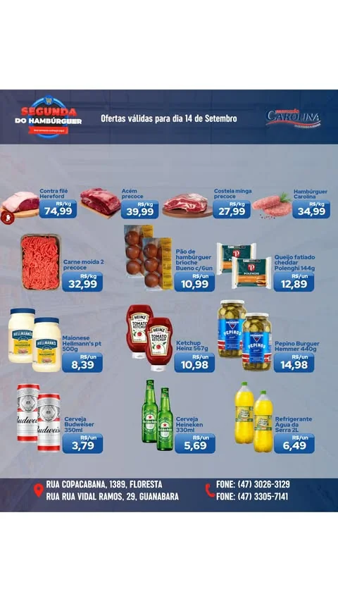 Encarte Supermercado Carolina