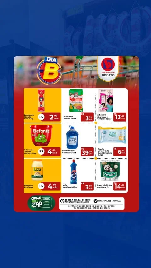 Encarte Supermercado Bobato
