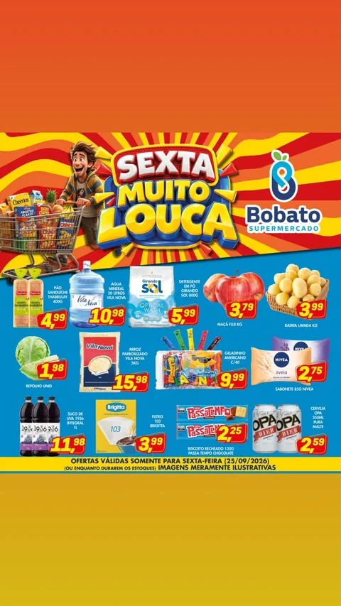 Encarte Supermercado Bobato