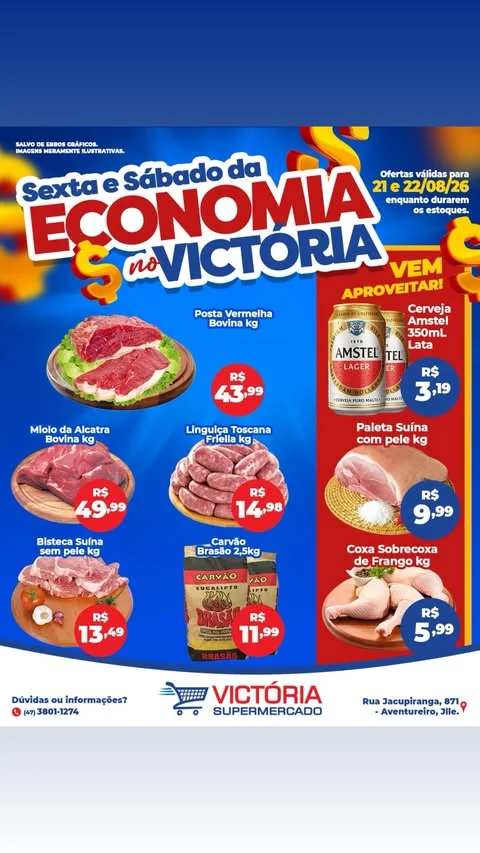 Encarte Supermercado Victória