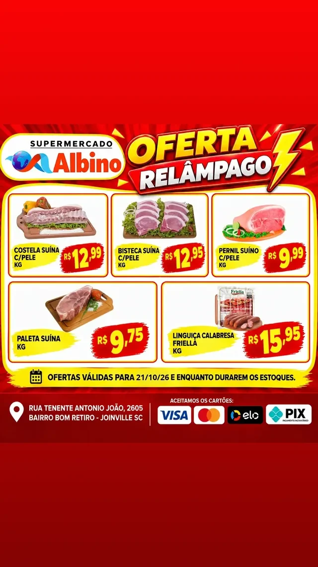 Encarte Supermercado Albino