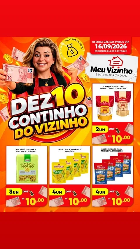 Encarte Supermercados Meu Vizinho