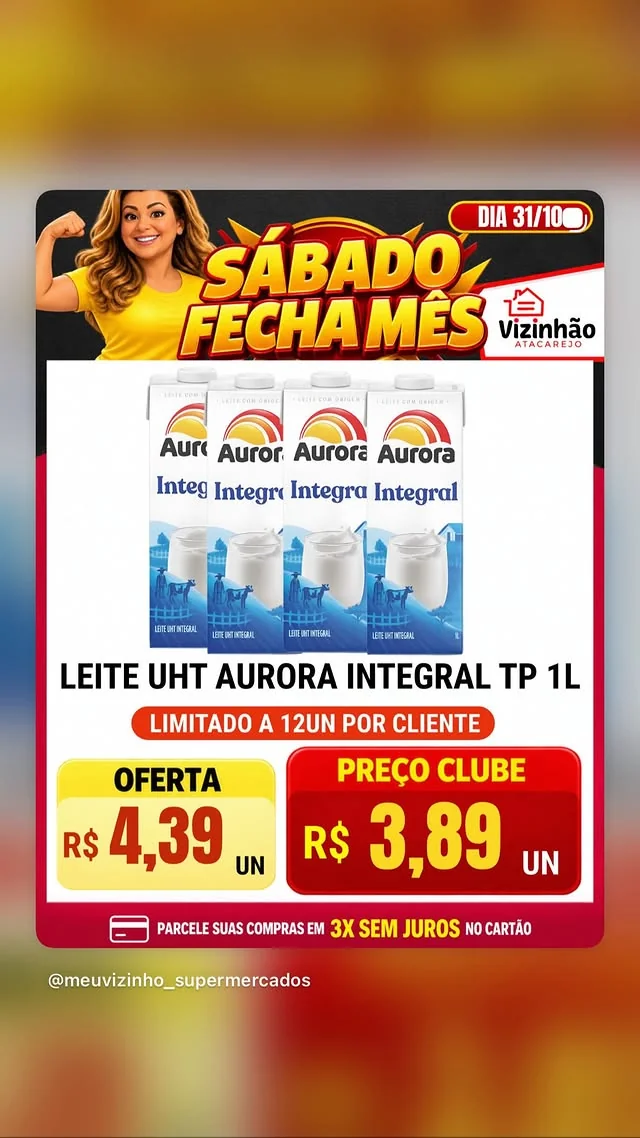 Encarte Supermercados Meu Vizinho