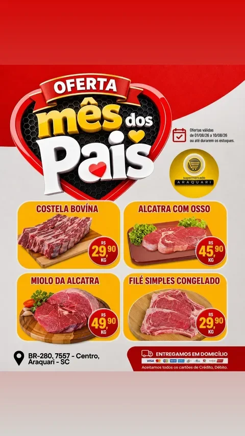Encarte Supermercado Araquari