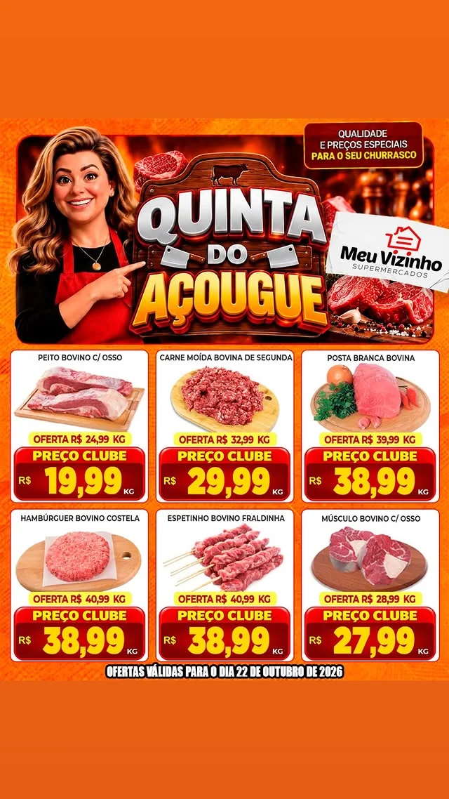 Encarte Supermercados Meu Vizinho