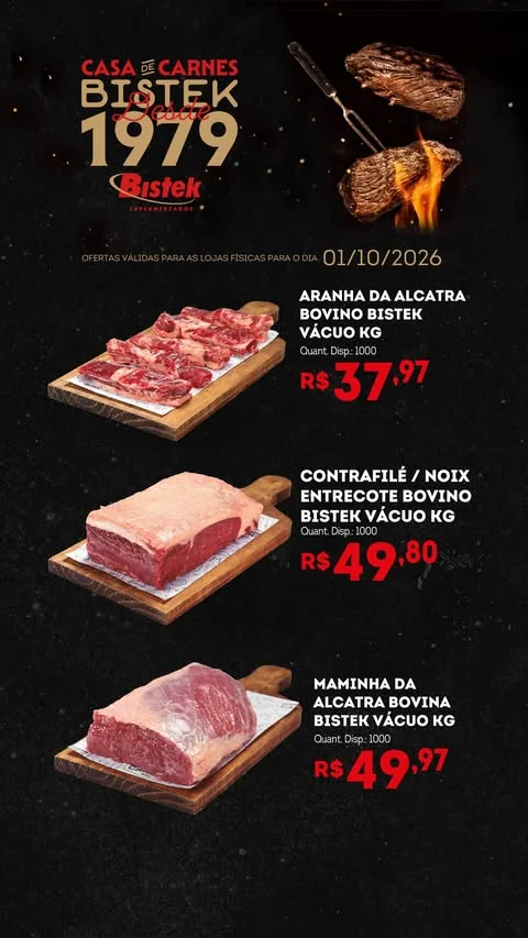 Encarte Bistek Supermercados