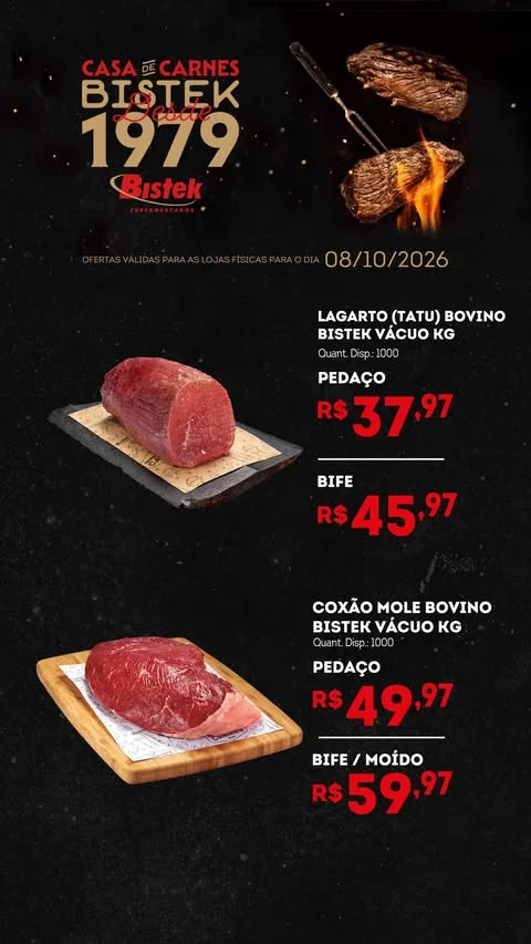 Encarte Bistek Supermercados