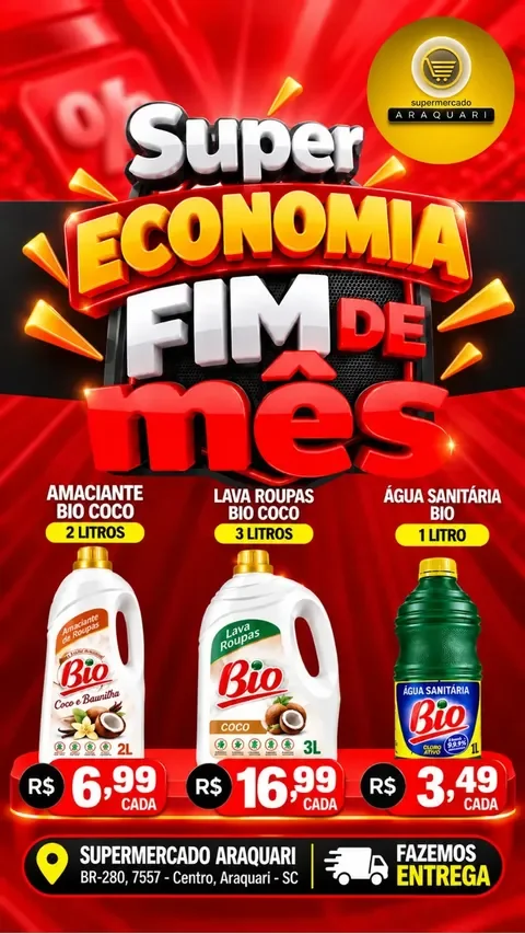 Encarte Supermercado Araquari