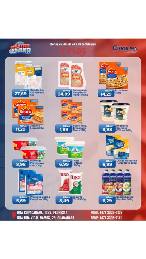 Encarte Supermercado Carolina