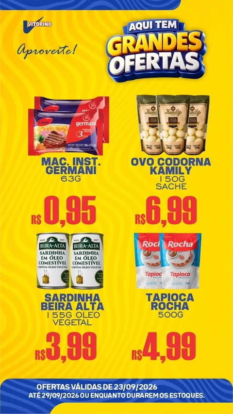 Encarte Supermercado Vitorino