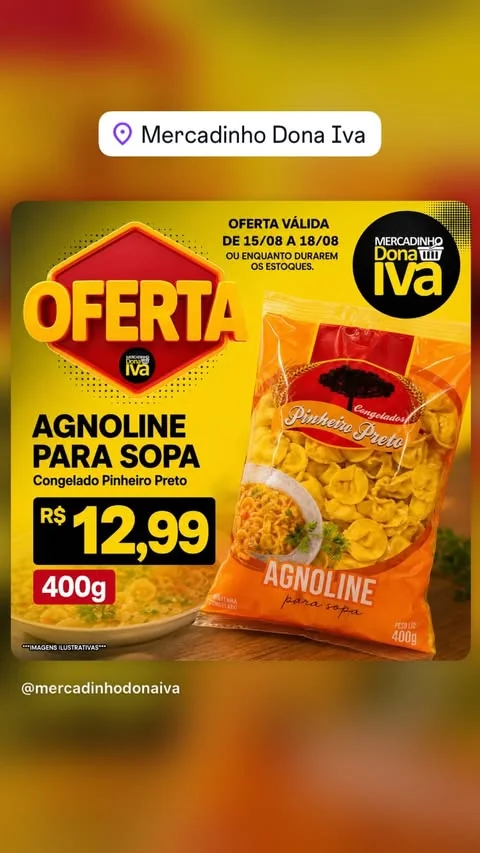 Encarte Mercadinho Dona Iva