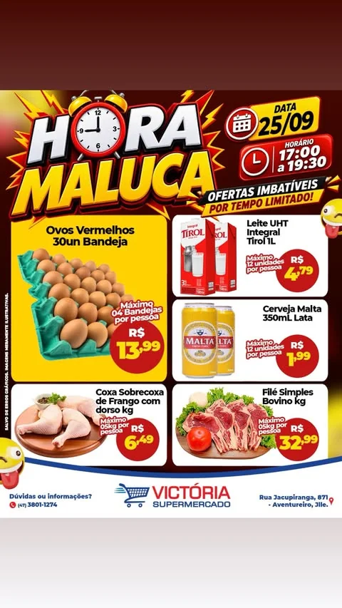 Encarte Supermercado Victória