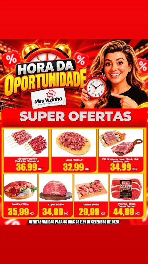 Encarte Supermercados Meu Vizinho