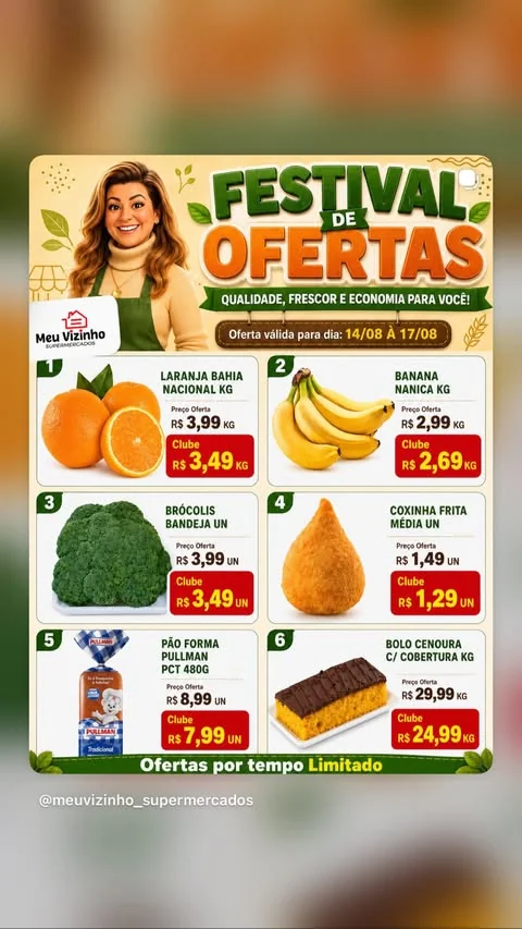 Encarte Supermercados Meu Vizinho