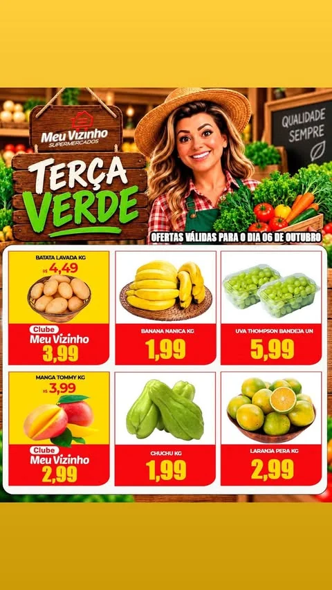 Encarte Supermercados Meu Vizinho