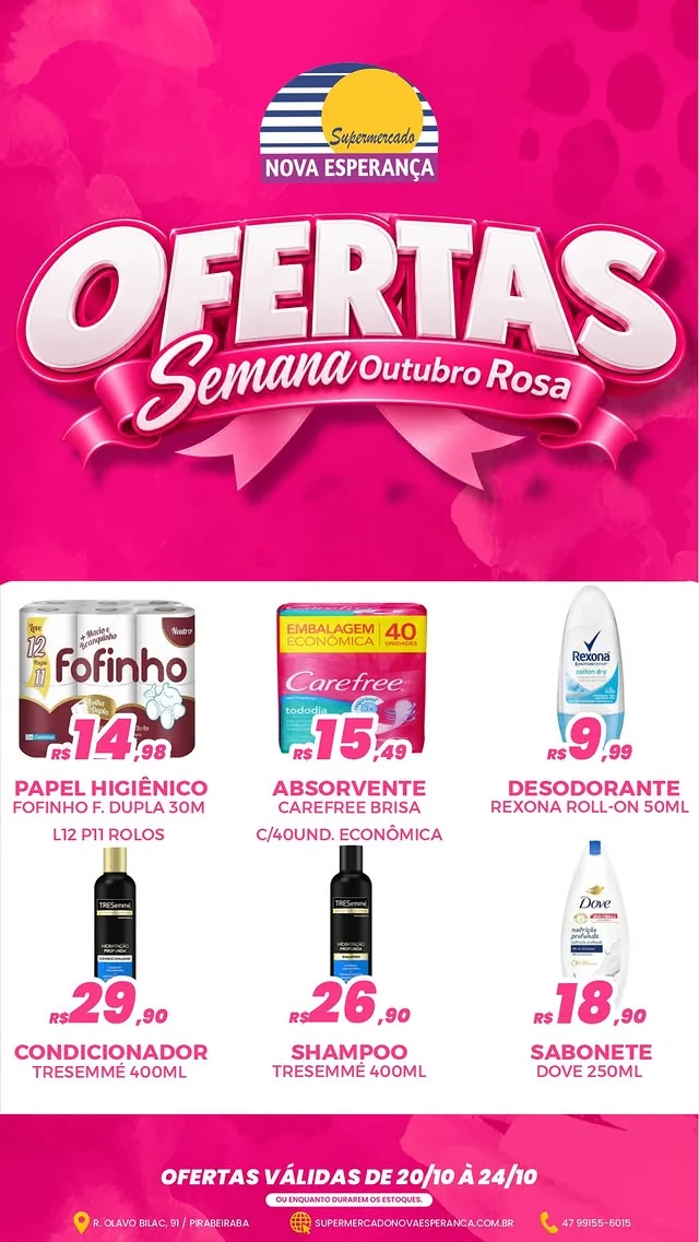 Encarte Supermercado Nova Esperanca