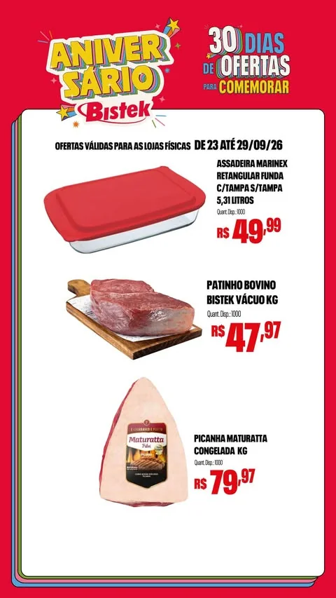 Encarte Bistek Supermercados
