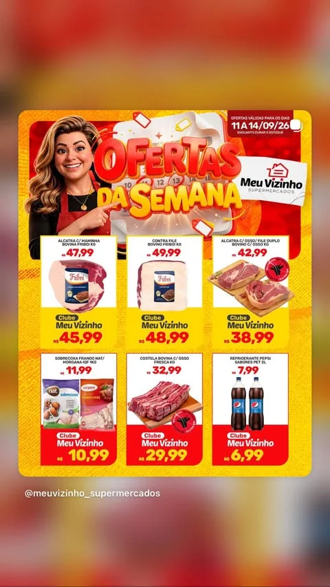 Encarte Supermercados Meu Vizinho