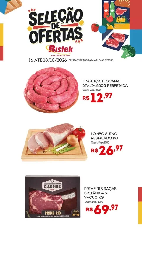 Encarte Bistek Supermercados