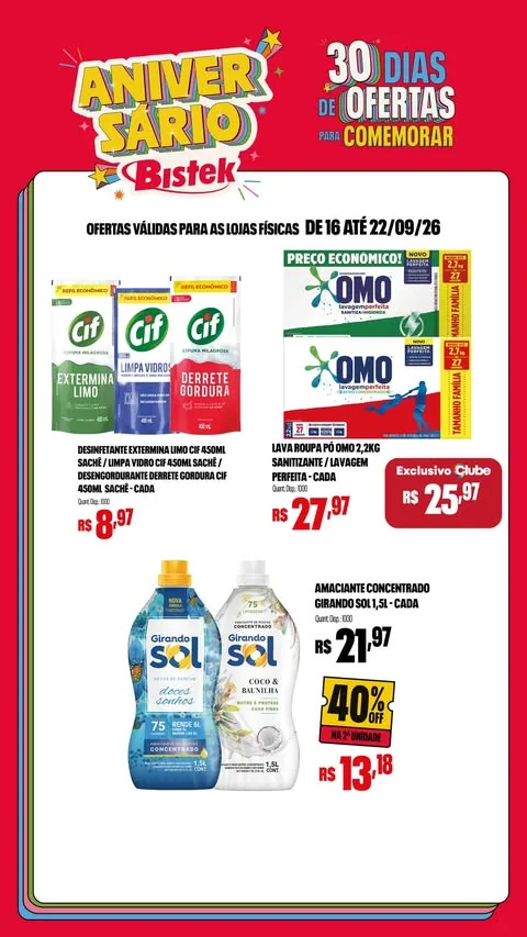Encarte Bistek Supermercados