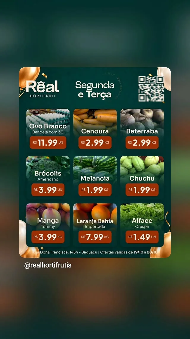 Encarte Real Hortifruti
