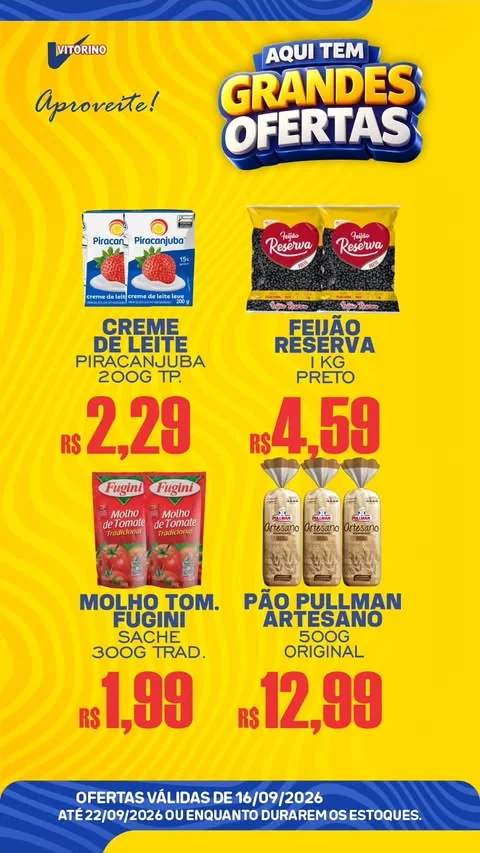 Encarte Supermercado Vitorino