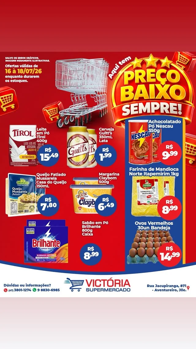 Encarte Supermercado Victória