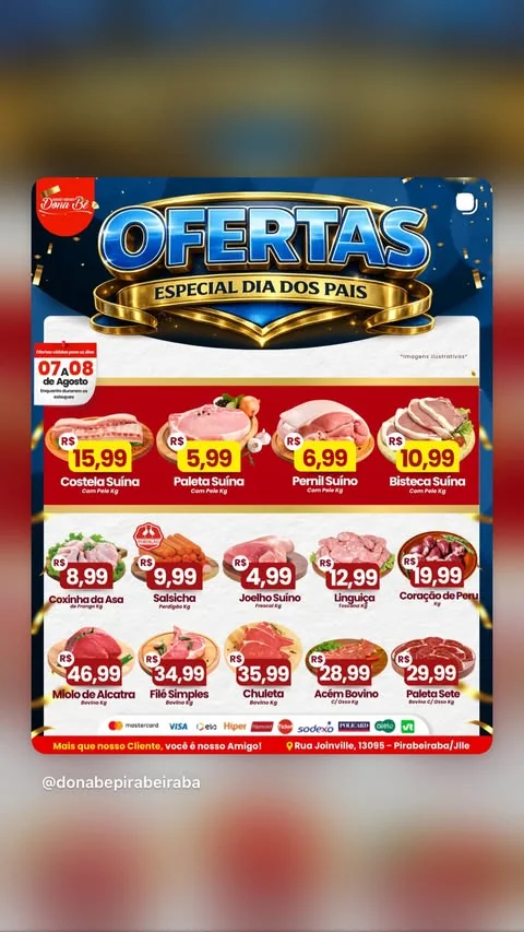 Encarte Supermercado Dona Bê