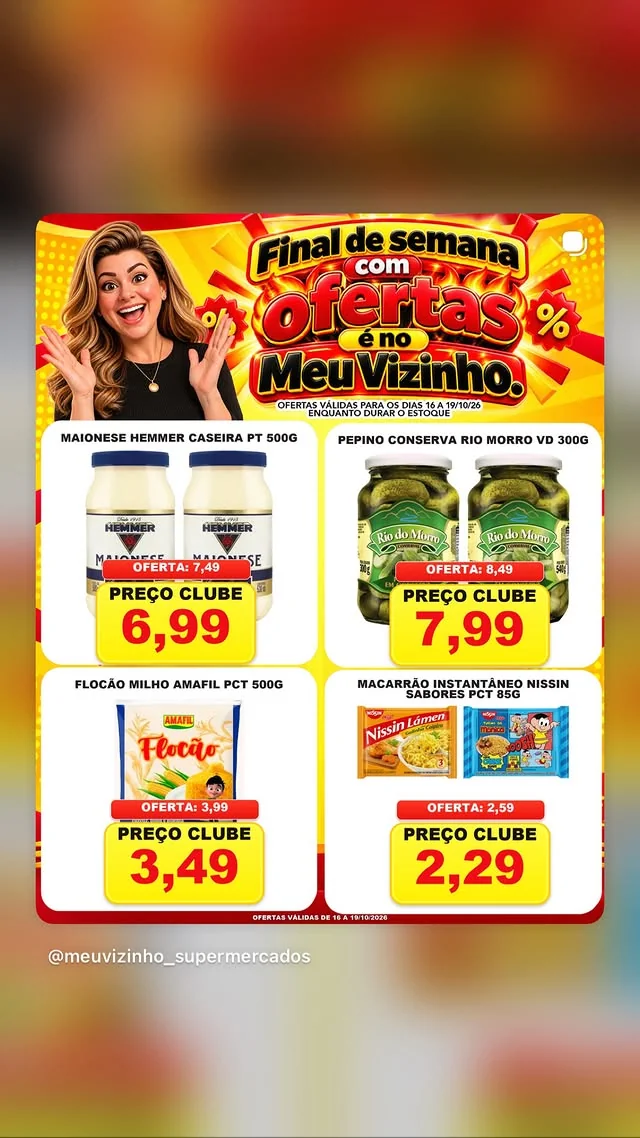 Encarte Supermercados Meu Vizinho
