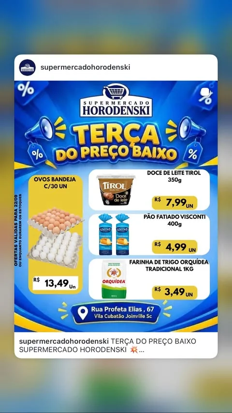 Encarte Supermercado Horodenski