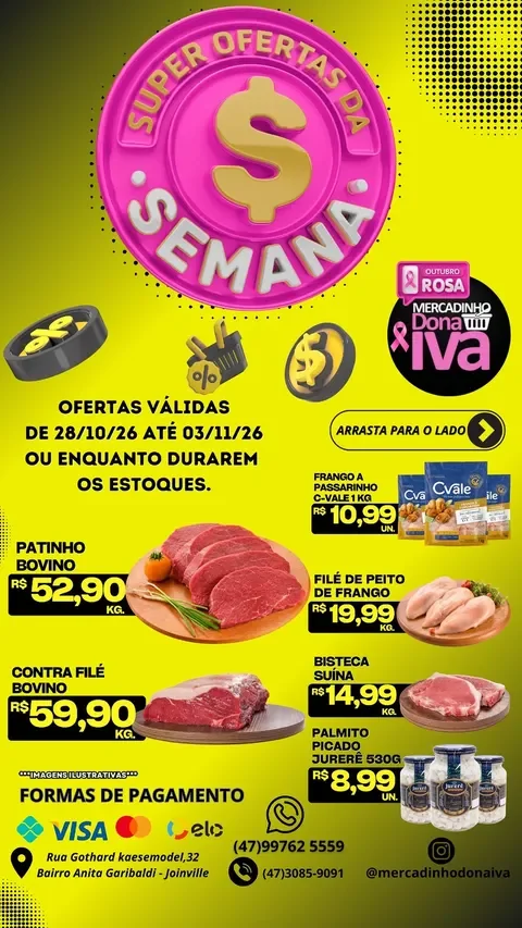Encarte Mercadinho Dona Iva