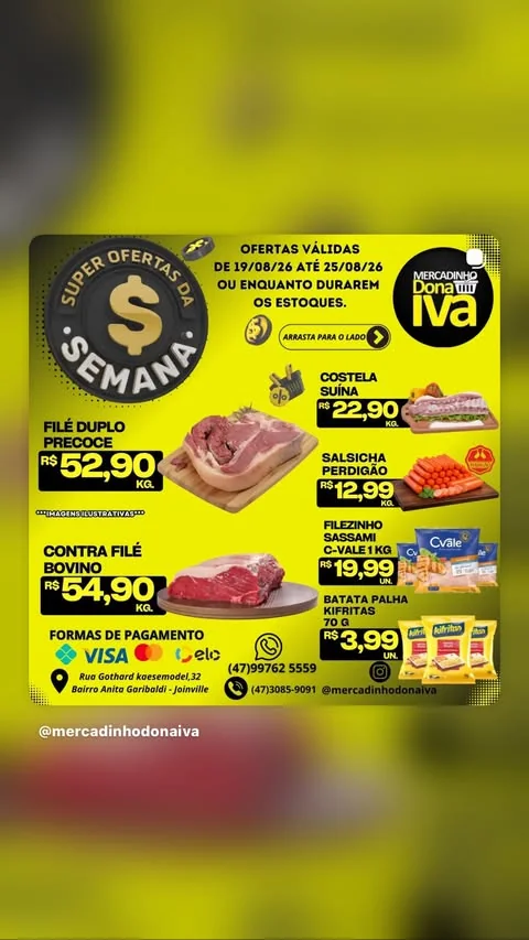 Encarte Mercadinho Dona Iva