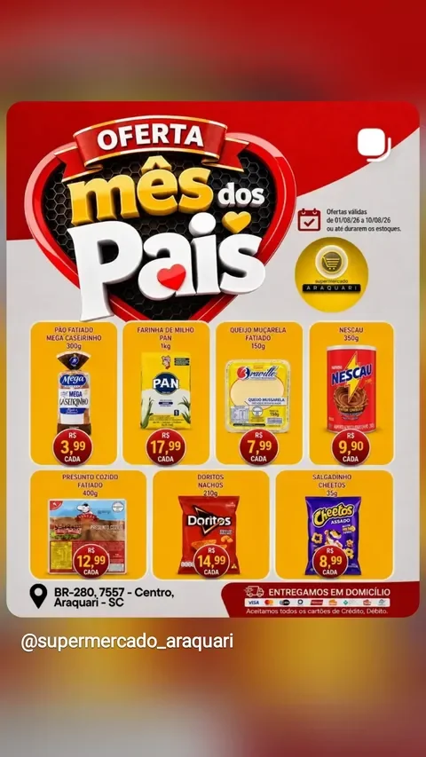 Encarte Supermercado Araquari