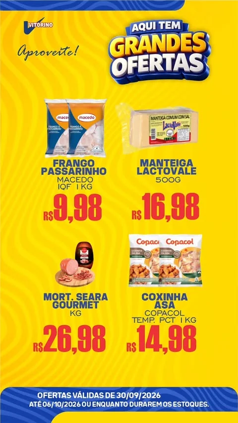 Encarte Supermercado Vitorino
