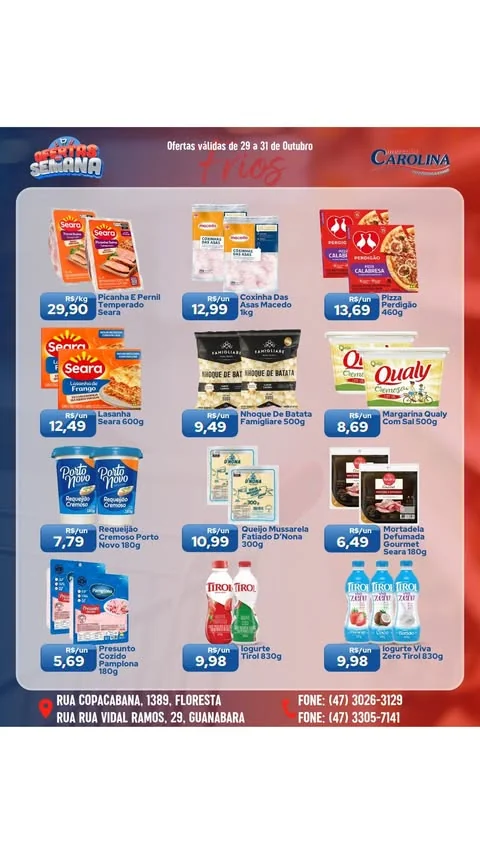 Encarte Supermercado Carolina