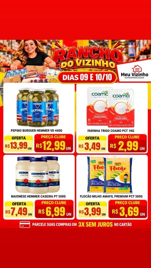 Encarte Supermercados Meu Vizinho