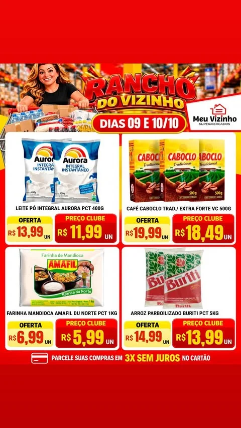 Encarte Supermercados Meu Vizinho