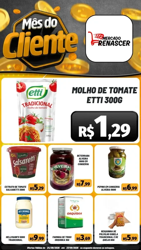 Encarte Mercado Renascer